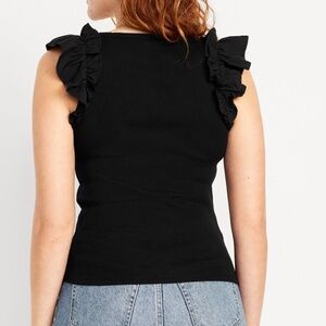 Ruffle Sleeve Top